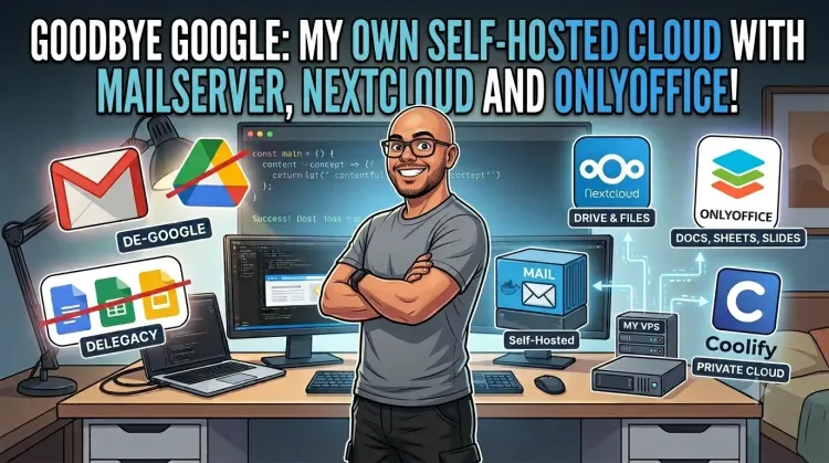 Goodbye Google: My Own self-hosted cloud with MailServer, Nextcloud and OnlyOffice